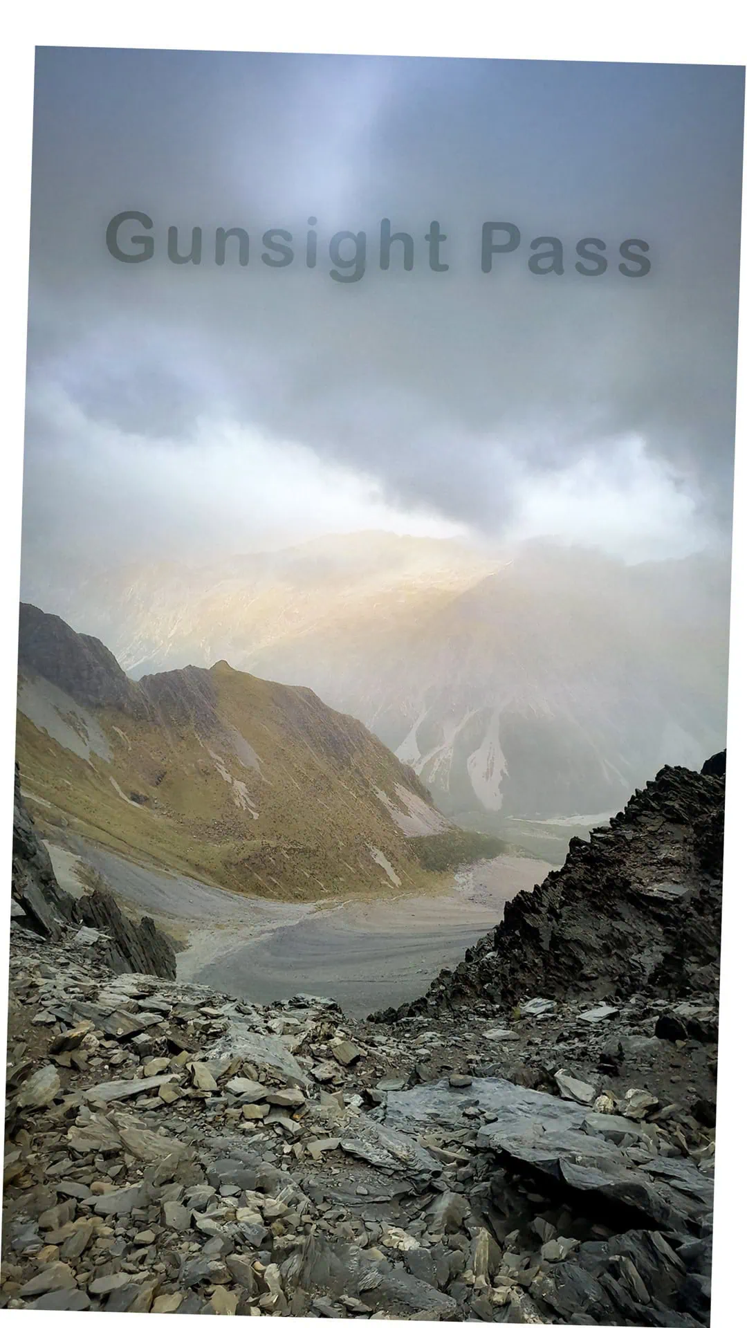 Gunsight Pass – a nice daywalk from the North to the South Temple, Ruataniwha