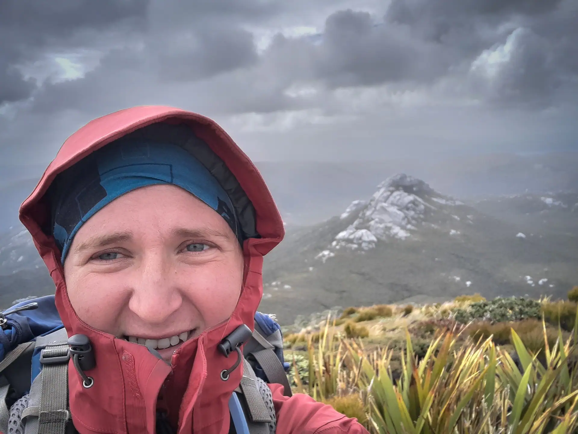 The 360 degree view from the summit of Gog