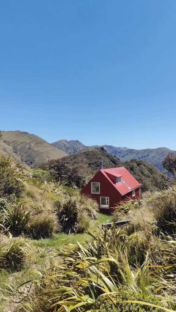 Howletts Hut in Ruahine Range