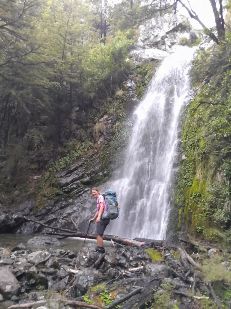 Lost Stream Track Waterfall