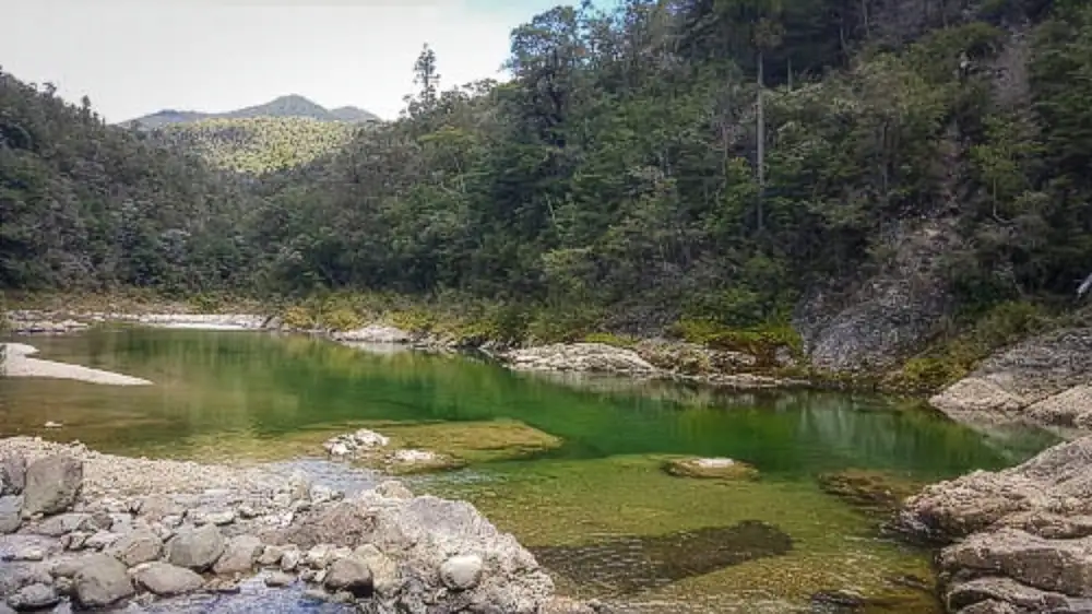 More swimming pools next to the Pelorus Track, Richmond Range