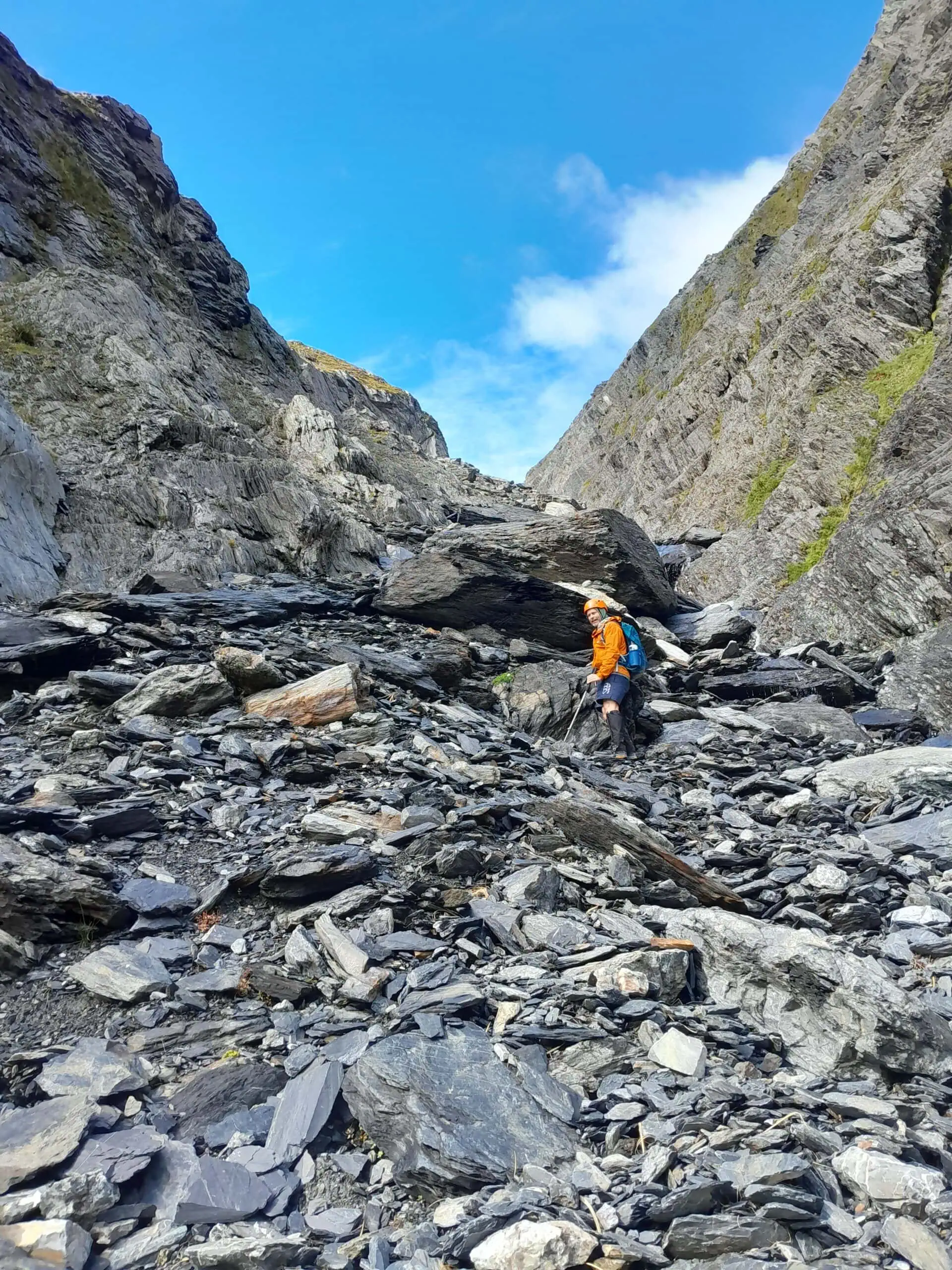 Tramping Gunsight Pass, Ruataniwha Conservation Park