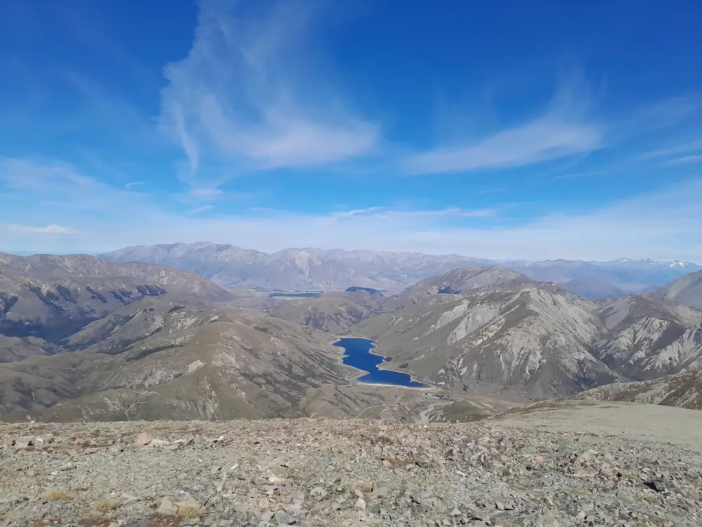 View from Foggy Peak looking across to Lake Lyndon